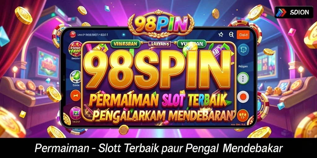 Tampilan gameplay Slot yang mendebarkan di 98SPIN.