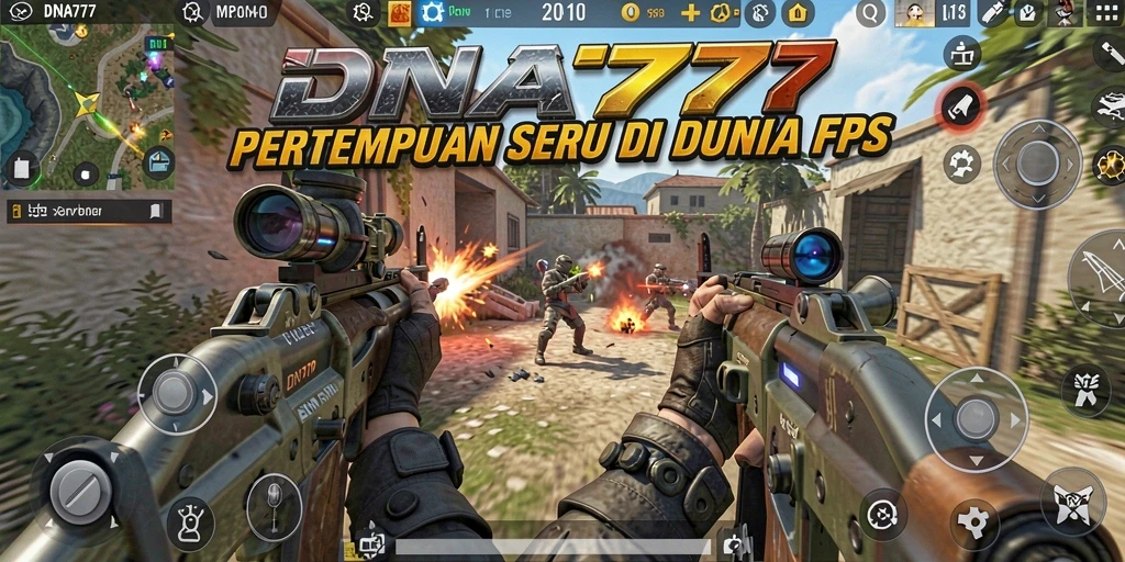 Tangkapan layar gameplay DNA777 dengan aksi pertempuran yang intens.