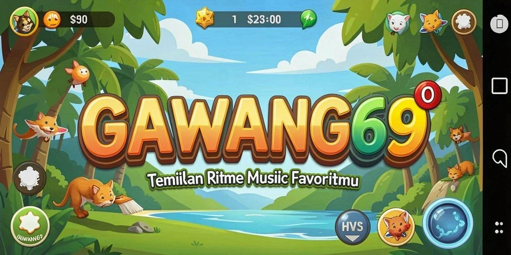 Tampilan gameplay GAWANG69 yang interaktif dan penuh ritme.