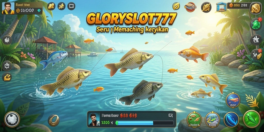 Tangkapan ikan yang menakjubkan di <strong>GLORYSLOT777</strong>