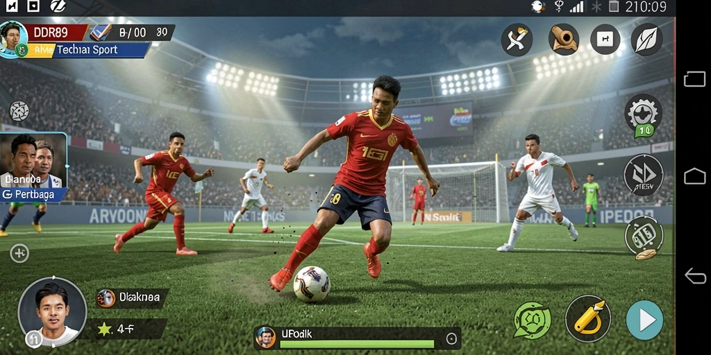 Tampilan gameplay <strong>IDR89</strong> yang menampilkan aksi olahraga seru.