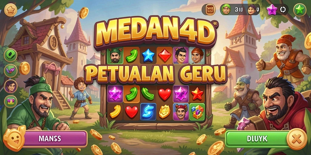 Gameplay seru MEDAN4D yang penuh warna dan tantangan.