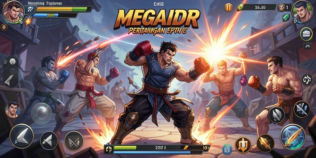 Gameplay seru dan grafis menakjubkan di MEGAIDR.