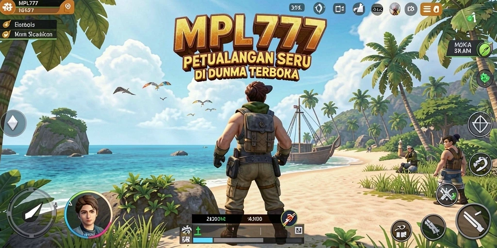 Gambaran gameplay seru di dunia terbuka MPL777.