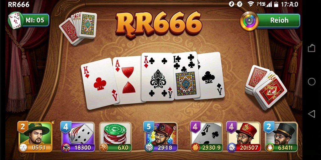 Gameplay menarik dari RR666 dengan fitur Domino yang lengkap.