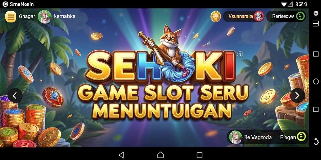 Tampilan gameplay seru di SEHOKI dengan berbagai tema Slot.