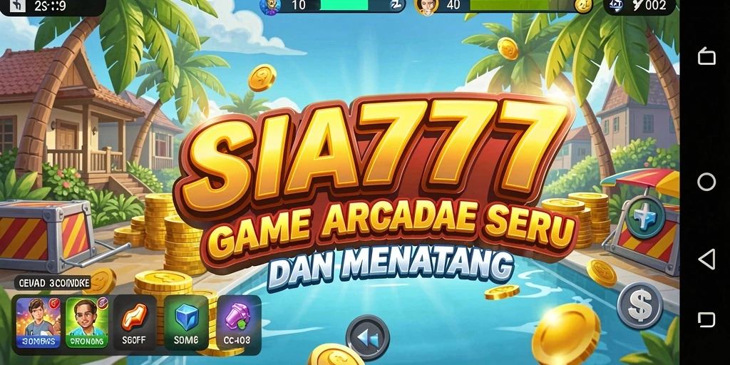 Tampilan gameplay menarik dari SIA777 dengan grafis colorful dan tantangan seru.