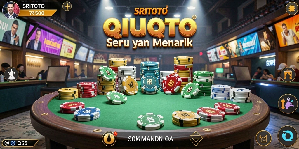 Tampilan gameplay QiuQiu yang seru di SRITOTO.