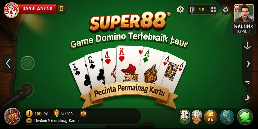 Gameplay seru dalam permainan Domino SUPER88.