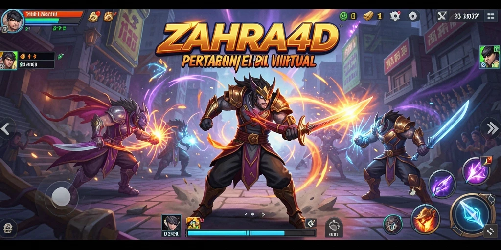 Gameplay seru ZAHRA4D dengan pertarungan intens.